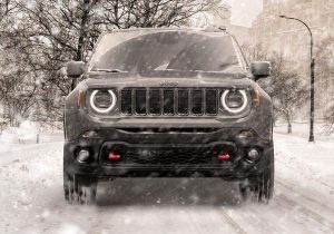 Jeep Renegade winter driving