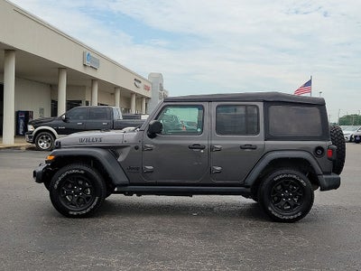 2022 Jeep Wrangler Unlimited Willys