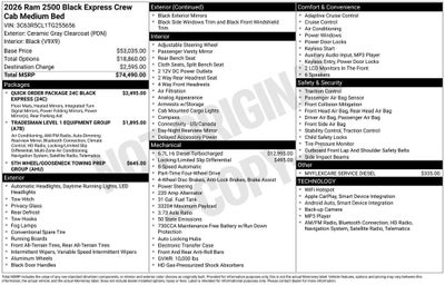 2026 RAM 2500 Tradesman