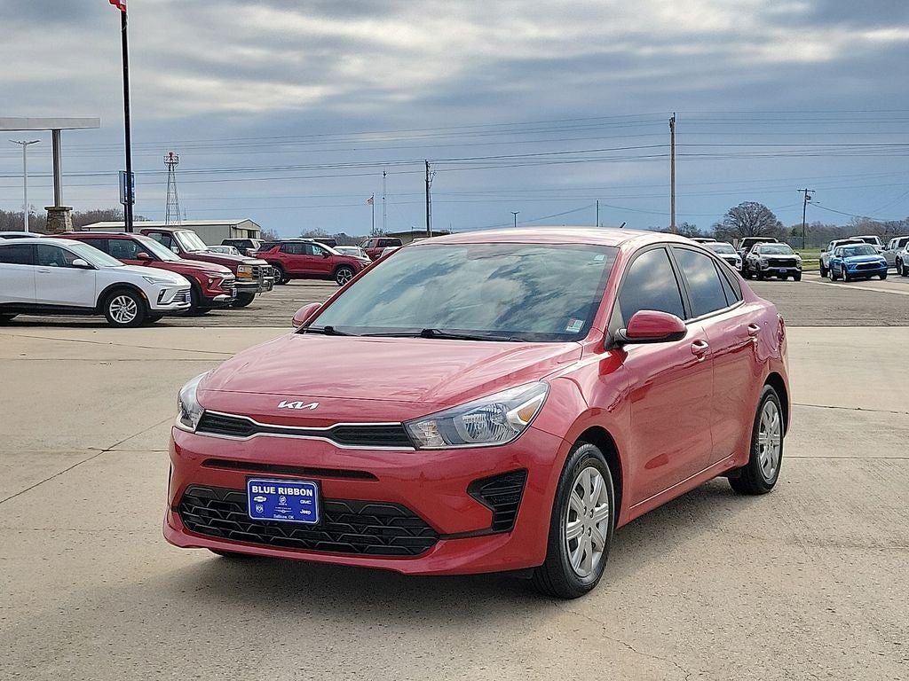 Used 2022 Kia Rio S with VIN 3KPA24AD6NE466182 for sale in Sallisaw, OK