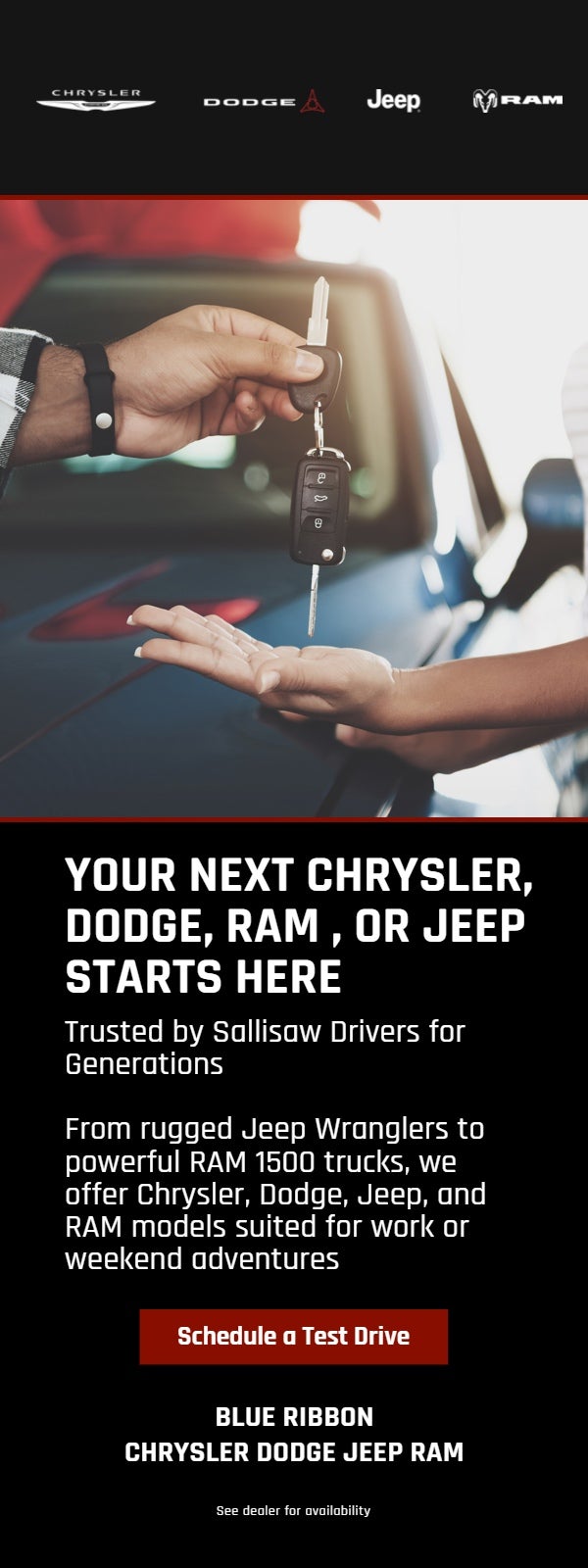 New Inventory | Dodge dealership in Sallisaw, OK | Blue Ribbon Chrysler  Jeep Dodge Ram, image size:600x1600